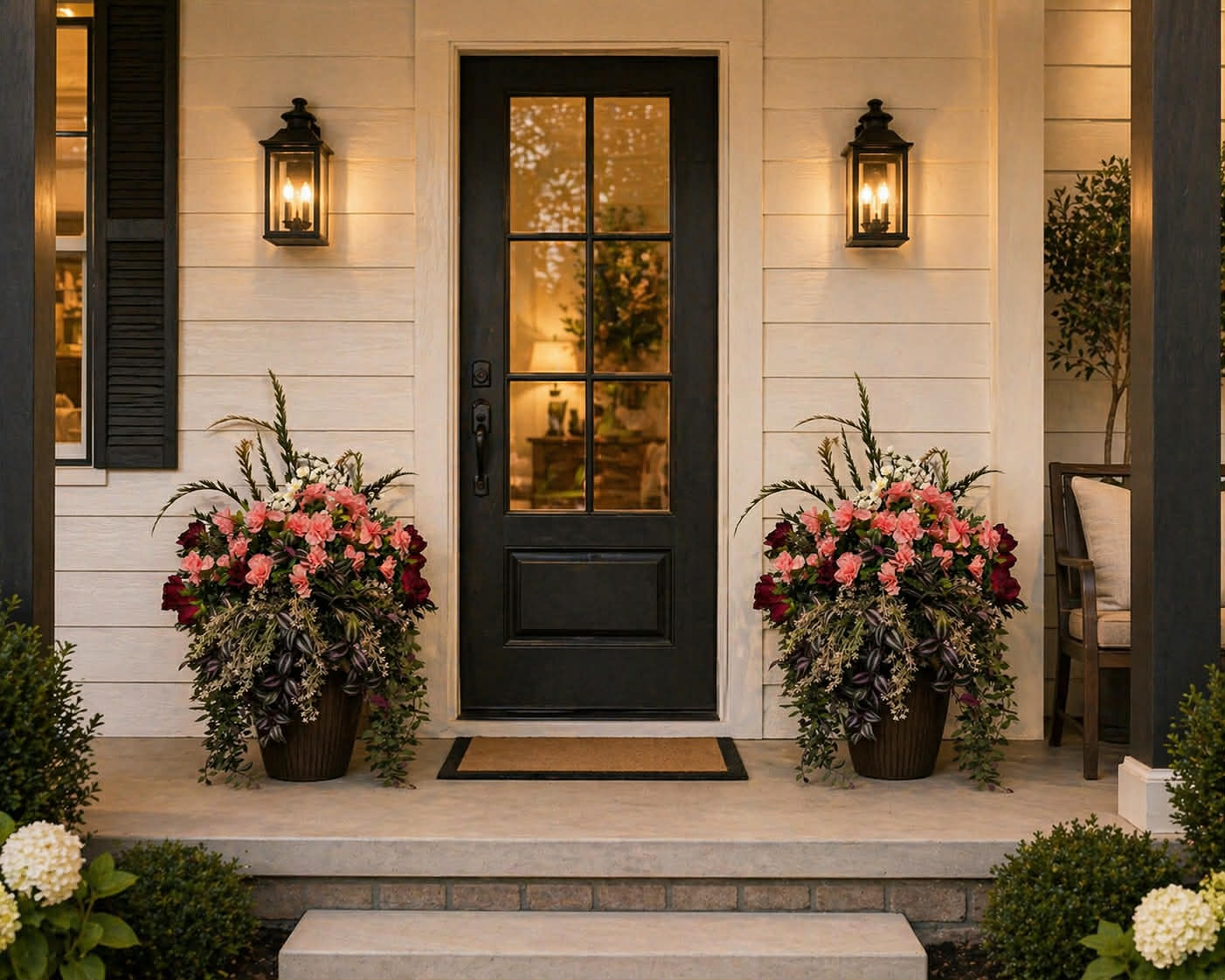 Patio planter styling