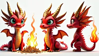 Currency Red Dragon