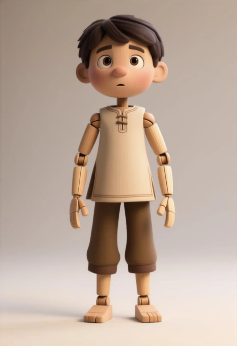 The Wooden Son — Chibi (Chroma)