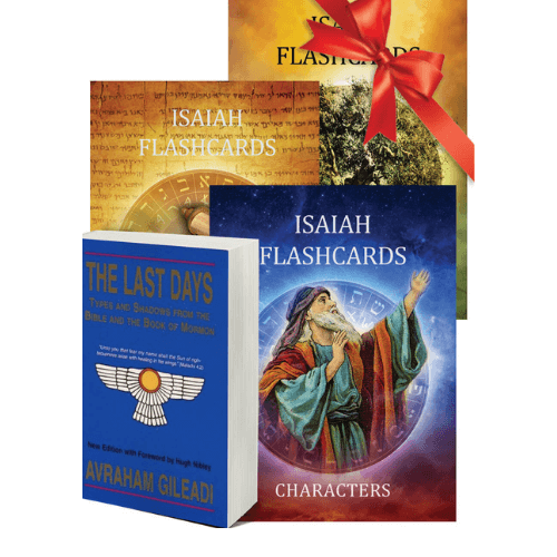 3 x Isaiah Flash Cards + Last Days Bundle (Save 54%!)