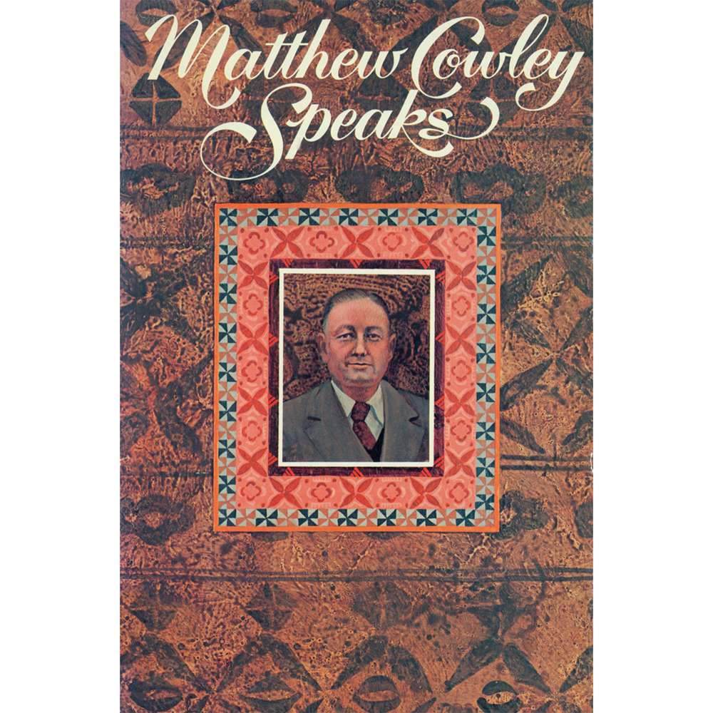 Matthew Cowley Speaks - MATTHEW COWLEY
