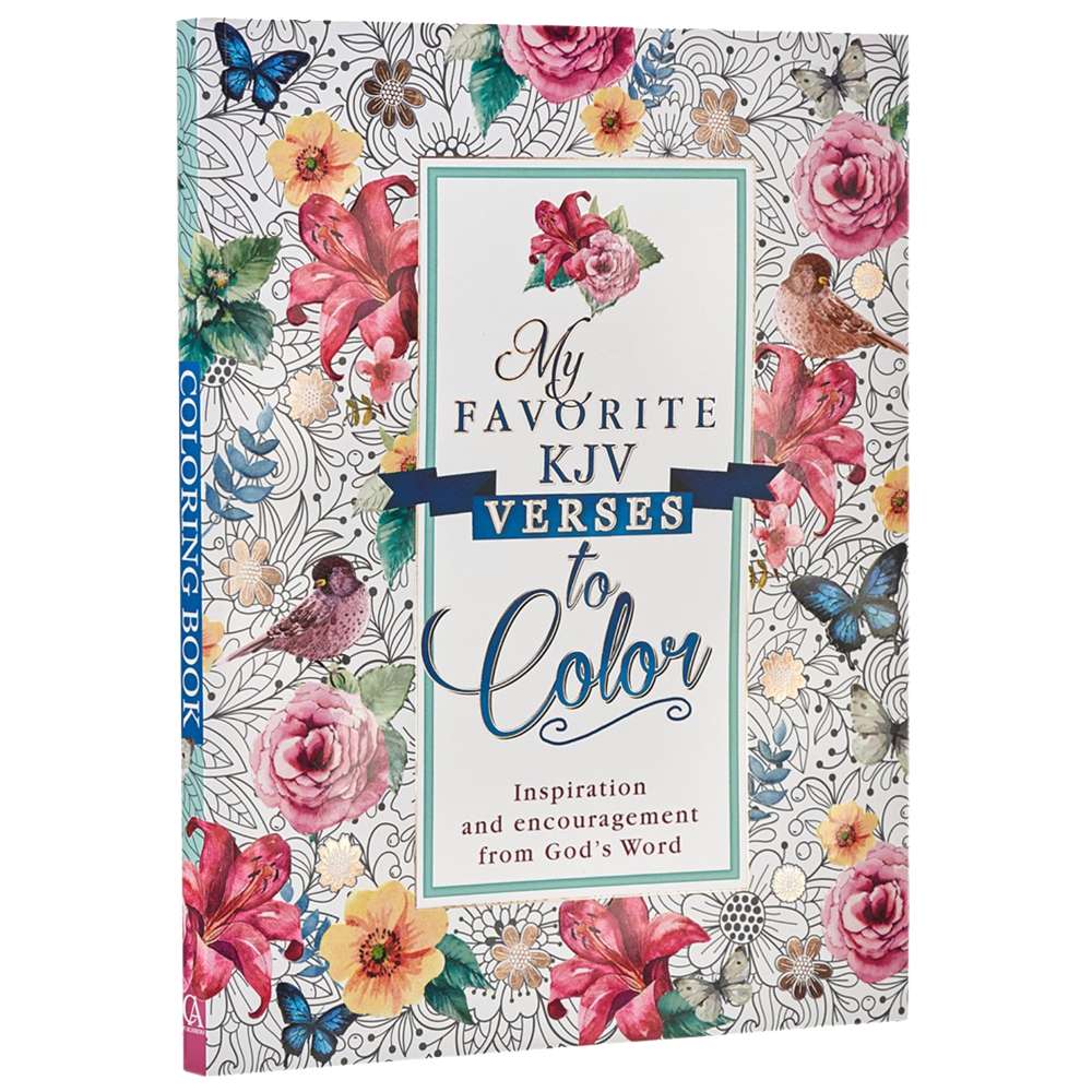 My Favorite KJV Verses to Color - CHRISTIAN ART & GIFTS