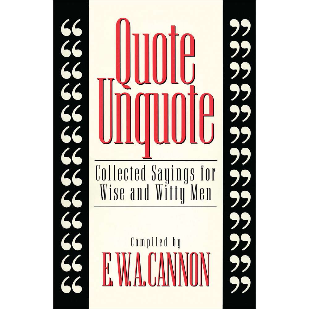 Quote Unquote