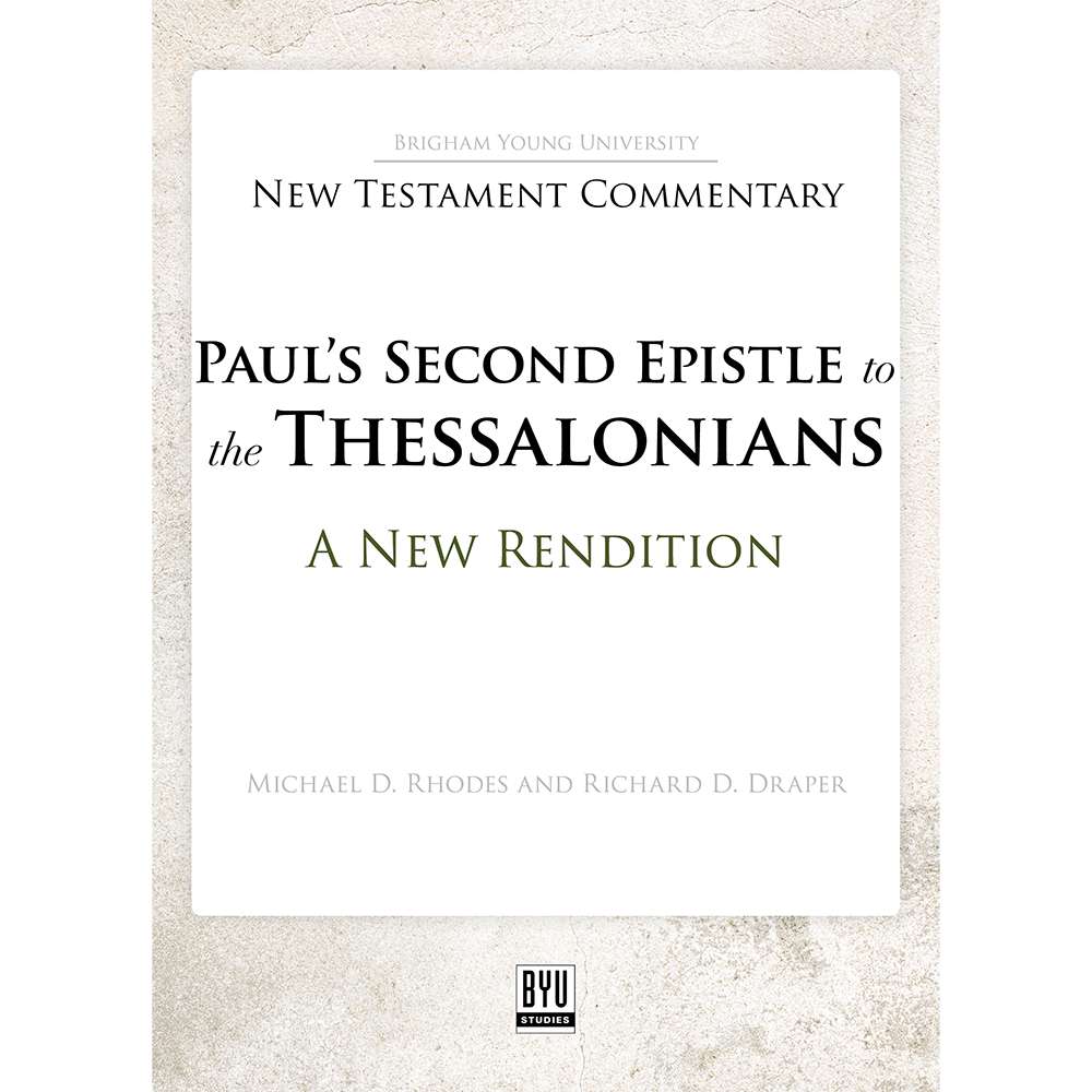 Paul's Second Epistle to the Thessalonians