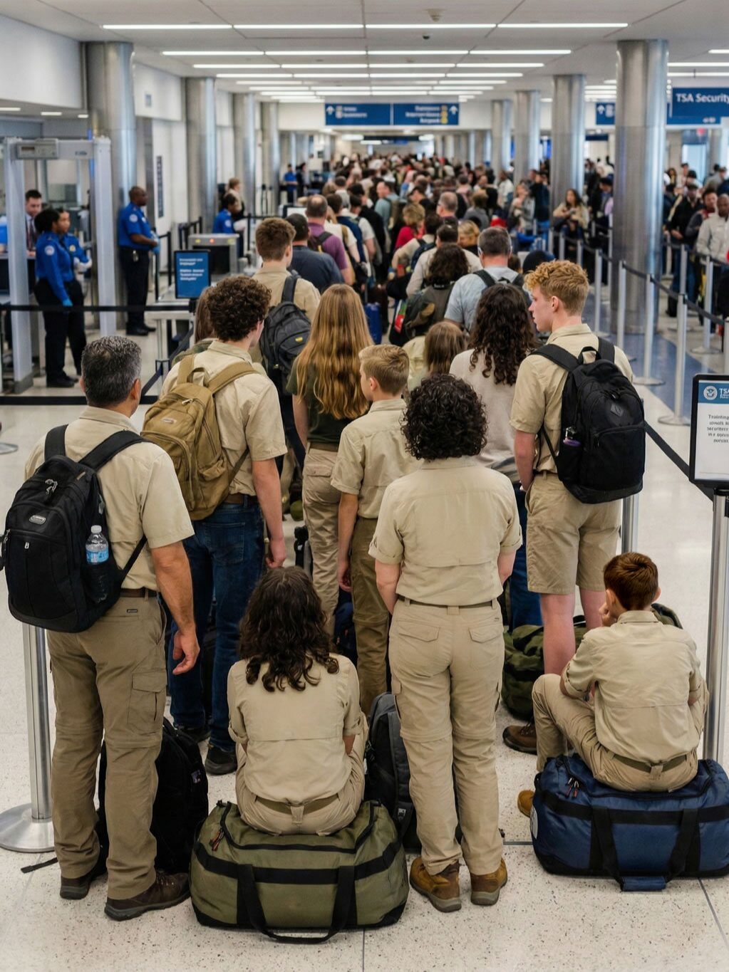 Help Us Board the Plane!